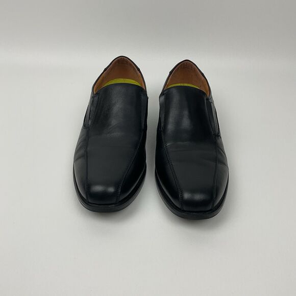 Florsheim Comfortech Ortholite Black Leather Slip On‎ Dress Shoes Business 11D main image 7